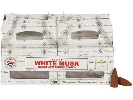 Backflow Cônes Musc Blanc pas cher / Paiement Sécurisé