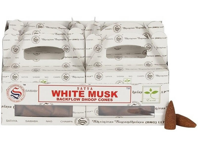 Backflow Cônes Musc Blanc pas cher / Paiement Sécurisé