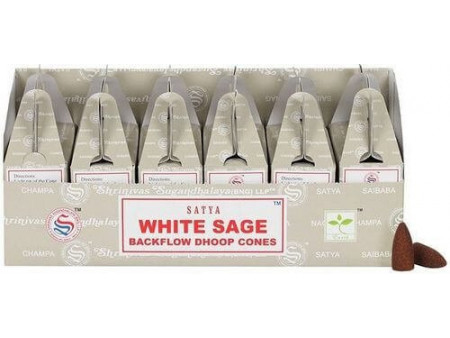 Backflow Cônes Sauge Blanche pas cher / Paiement Sécurisé