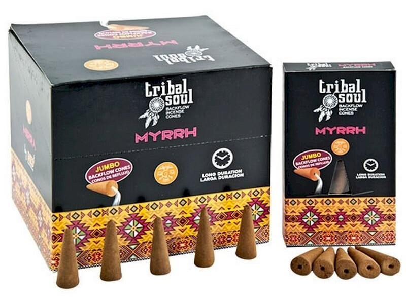Backflow Cônes XL Tribal Soul Myrrhe pas cher / Paiement Sécurisé