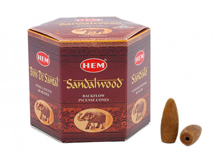 Backflow Cônes HEM Santal pas cher / Le Numéro 1