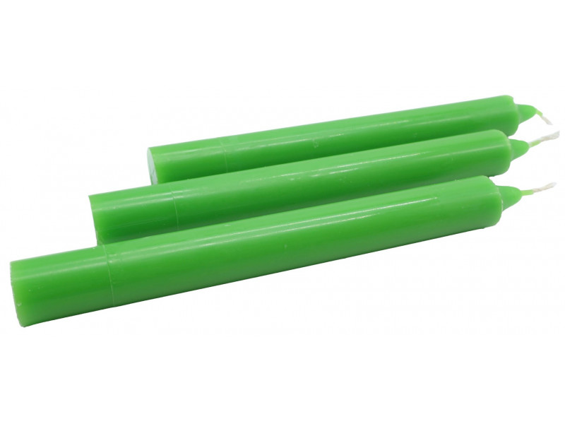 Bougie Vert Pré Teintée 22cm Pas Cher | Livraison Rapide