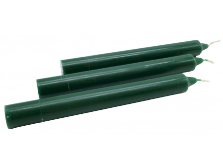 Bougie Vert Sapin Teintée 22cm Pas Cher | Livraison Rapide