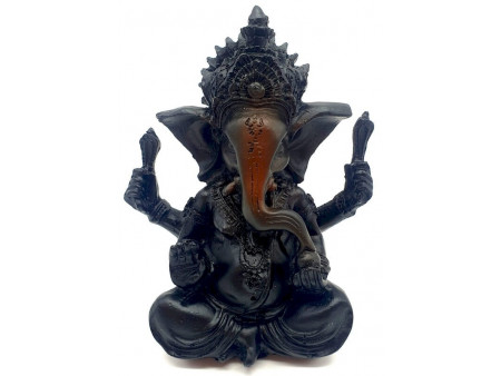 Statue Résine Ganesh Antique pas cher - Paiement Sécurisé