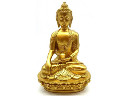 Statue  Bouddha & Bol Or pas cher - Paiement Sécurisé