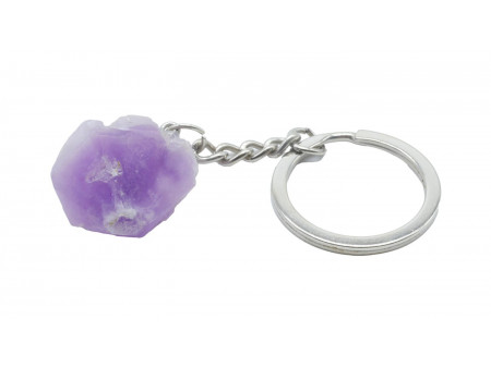 Porte-Clés Améthyste brute pas cher - Livraison Rapide