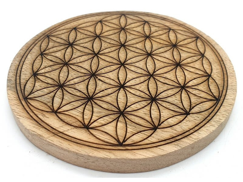 Dessous de Table Fleur de Vie 10cm pas cher - Lithothérapie