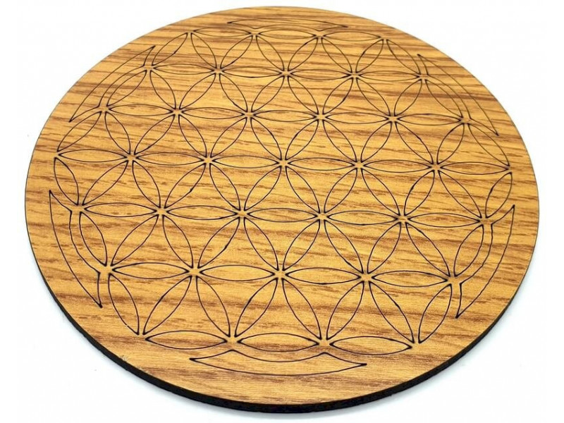 Dessous de Table Pleine Fleur de Vie 10cm pas cher