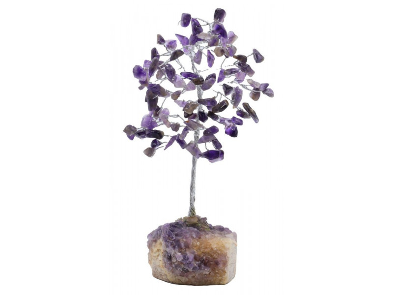 Arbre du Bonheur Améthyste & Druse pas cher | Lithothérapie