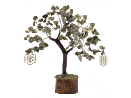 Arbre du Bonheur  Labradorite Graine de Vie pas cher | Lithothérapie