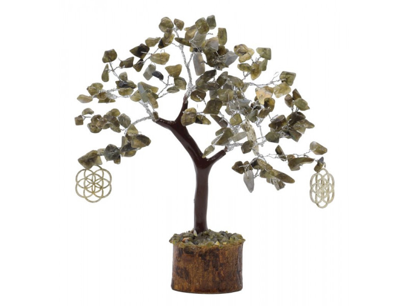 Arbre du Bonheur  Labradorite Graine de Vie pas cher | Lithothérapie