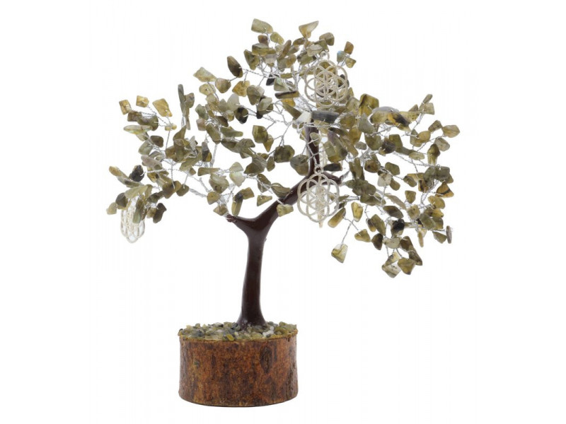 Arbre du Bonheur Labradorite Graine de Vie pas cher | Lithothérapie