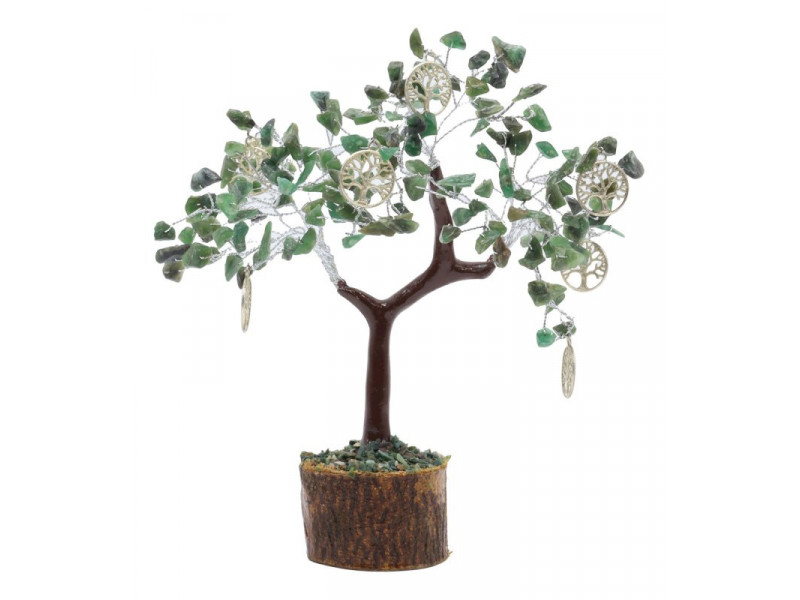 Arbre du Bonheur Jade Verte Arbre de Vie pas cher | Lithothérapie