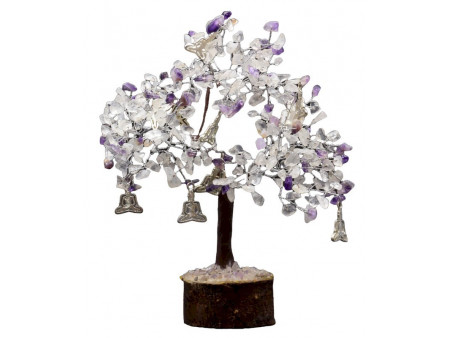 Arbre du Bonheur Cristal/Améthyste Yoga pas cher | Lithothérapie