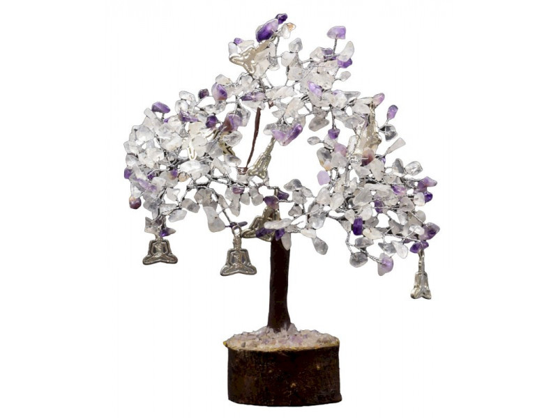Arbre du Bonheur Cristal/Améthyste Yoga pas cher | Lithothérapie