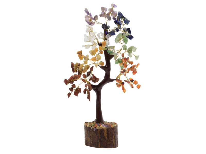 Arbre du Bonheur 7 Chakras 160pcs pas cher | Lithothérapie
