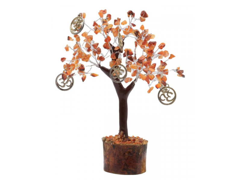 Arbre du Bonheur Cornaline Om pas cher / Lithothérapie