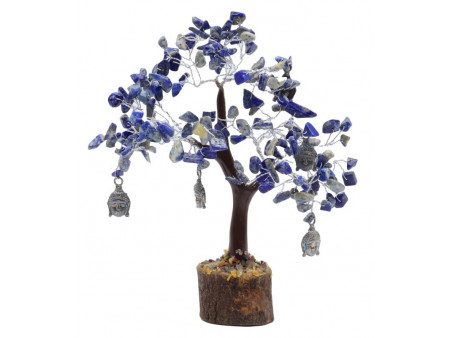 Arbre du Bonheur Lapis Lazuli Bouddha pas cher / Lithothérapie