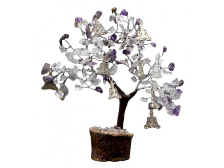 Arbre du Bonheur Cristal/Améthyste Yoga pas cher / Lithothérapie