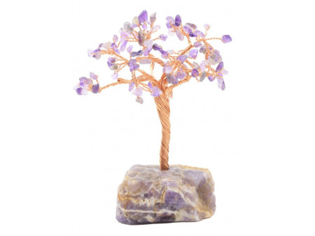 Arbre Améthyste sur druse d’Améthyste – Sérénité & Énergie Positive