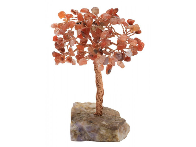 Arbre du Bonheur Cornaline pas cher / Lithothérapie