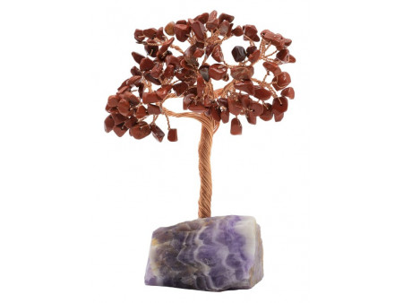 Arbre du Bonheur Jaspe Rouge pas cher / Lithothérapie