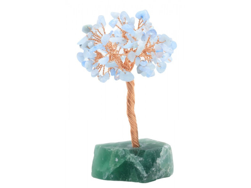 Arbre du Bonheur Aigue Marine pas cher / Lithothérapie