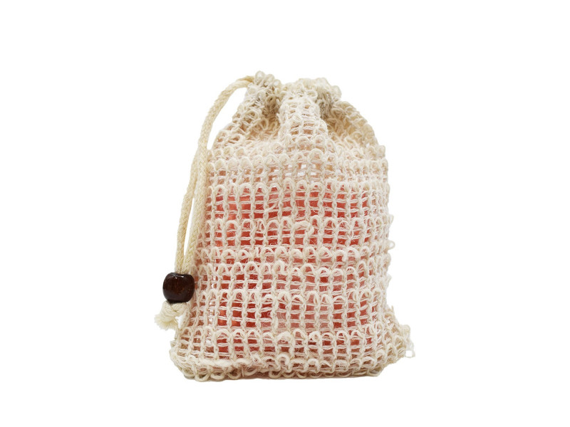 Sac à savon en sisal - Beige Pas Cher | Livraison Rapide