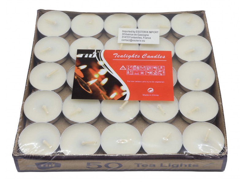 Bougies Chauffe-Plat neutres Pas Cher