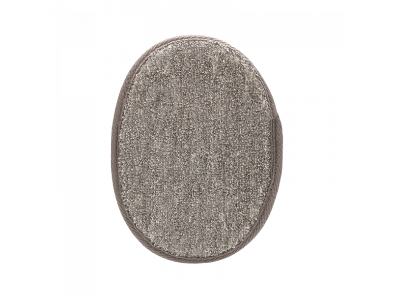 Éponge exfoliante en fibre de chanvre - ovale Pas Cher | Livraison Rapide