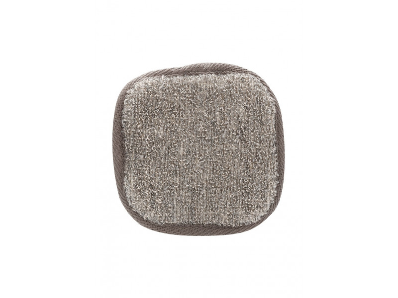 Éponge exfoliante en fibre de chanvre - carré Pas Cher | Livraison Rapide