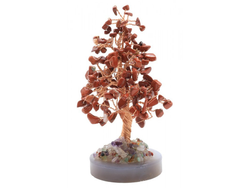 Arbre du Bonheur Jaspe Rouge pas cher / Lithothérapie