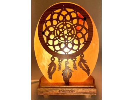 Lampe de Sel Attrape-Rêves Ovale 5KG Pas Cher | Livraison Rapide