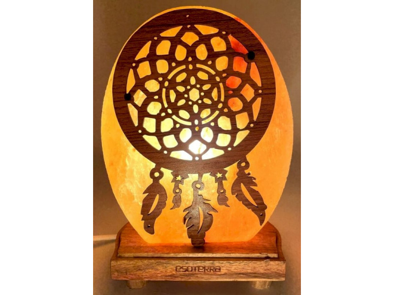 Lampe de Sel Attrape-Rêves Ovale 5KG Pas Cher | Livraison Rapide