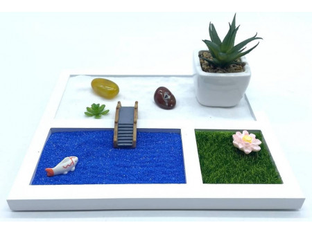 Jardin Zen Moderne & Plante 21cm pas cher / Livraison Rapide