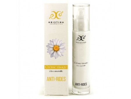 Crème visage anti-rides - 50ml 100% naturelle Pas Cher