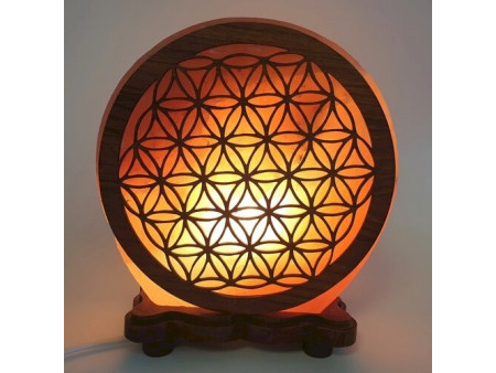 Lampe de Sel Fleur de Vie 5KG Pas Cher | Livraison Rapide