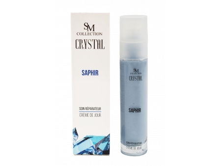 Crème de jour à la poudre de saphir 50ml 100% naturelle Pas Cher