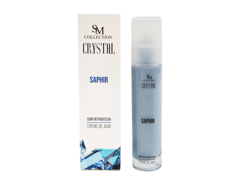 Crème de jour à la poudre de saphir 50ml 100% naturelle Pas Cher