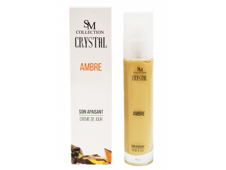 Crème de jour à la poudre d'ambre 50ml 100% naturelle Pas Cher