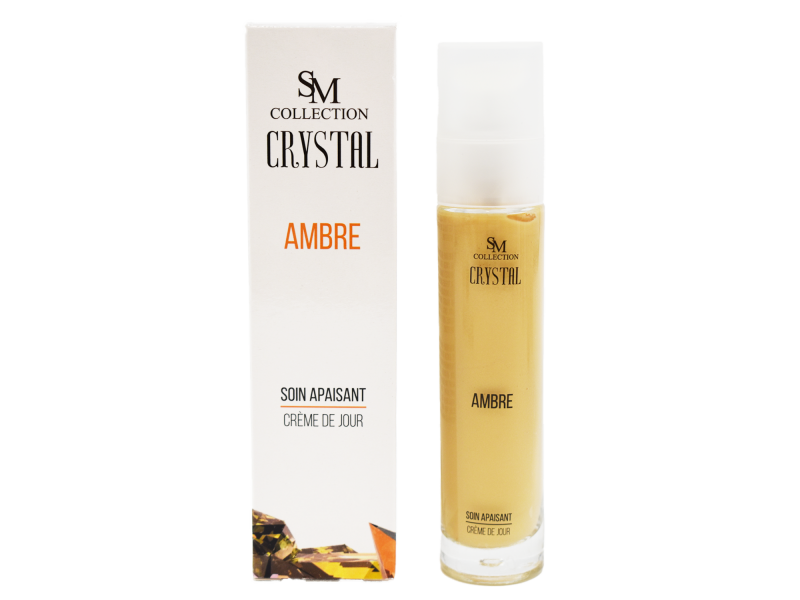 Crème de jour à la poudre d'ambre 50ml 100% naturelle Pas Cher