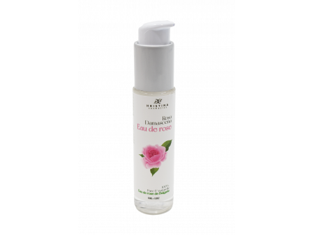 Eau florale naturelle à la rose de Damas - 50ml 100% naturelle - Format voyage Pas Cher