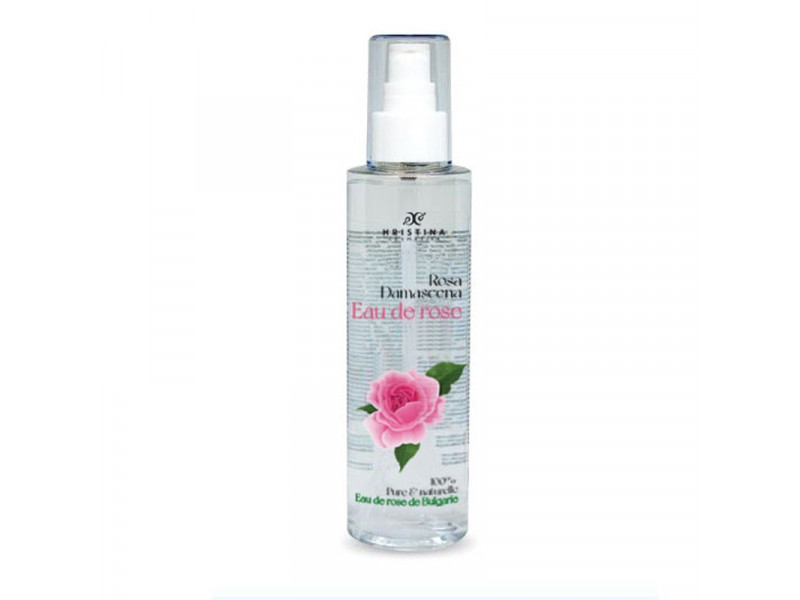 Eau florale naturelle à la rose de Damas - 200ml 100% naturelle Pas Cher