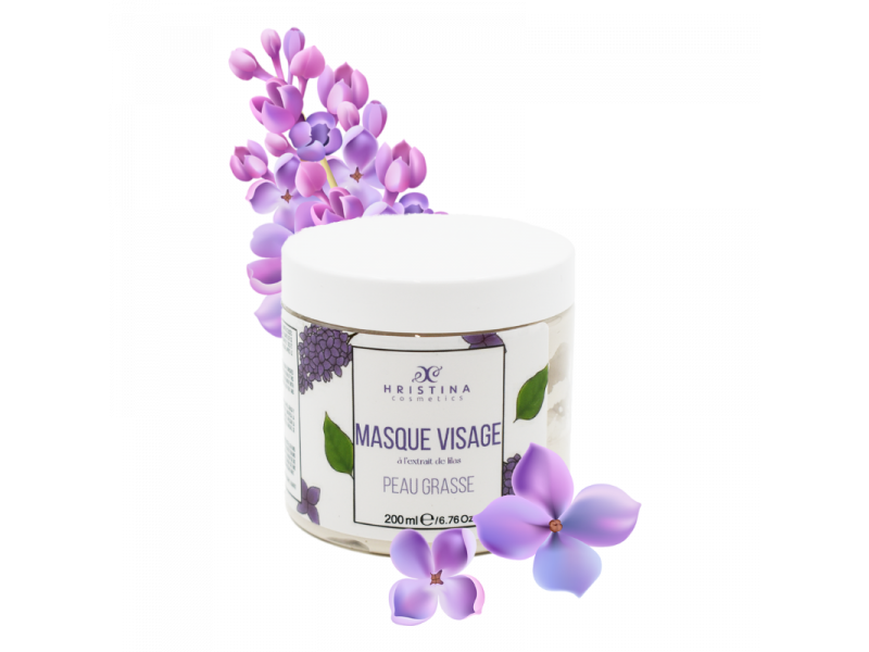 Masque visage - Peaux grasses 200ml Pas Cher