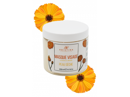 Masque visage - Peau sèche 200ml Pas Cher