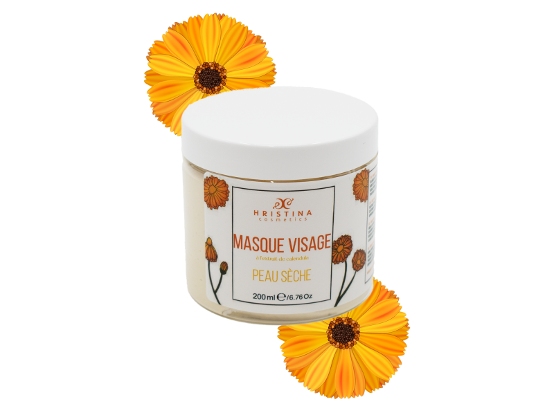Masque visage - Peau sèche 200ml Pas Cher