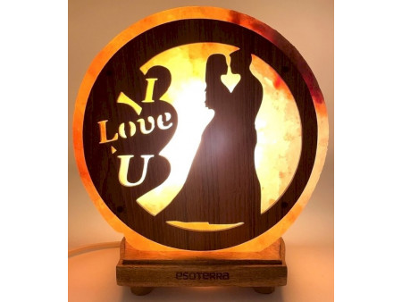 Lampe de Sel Love You 5KG Pas Cher | Livraison Rapide