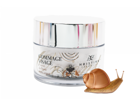 Gommage visage à base de bave d'escargot - 100ml 100% naturel Pas Cher