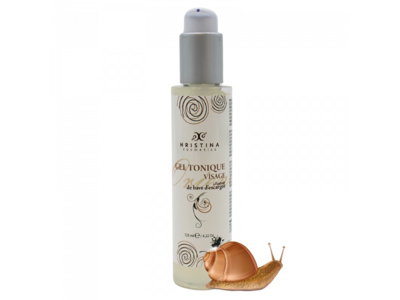 Gel tonique visage à la bave d'escargot 125ml Pas Cher