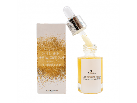 Sérum yeux aux particules d'or et à l'huile d'argan 15ml Pas Cher